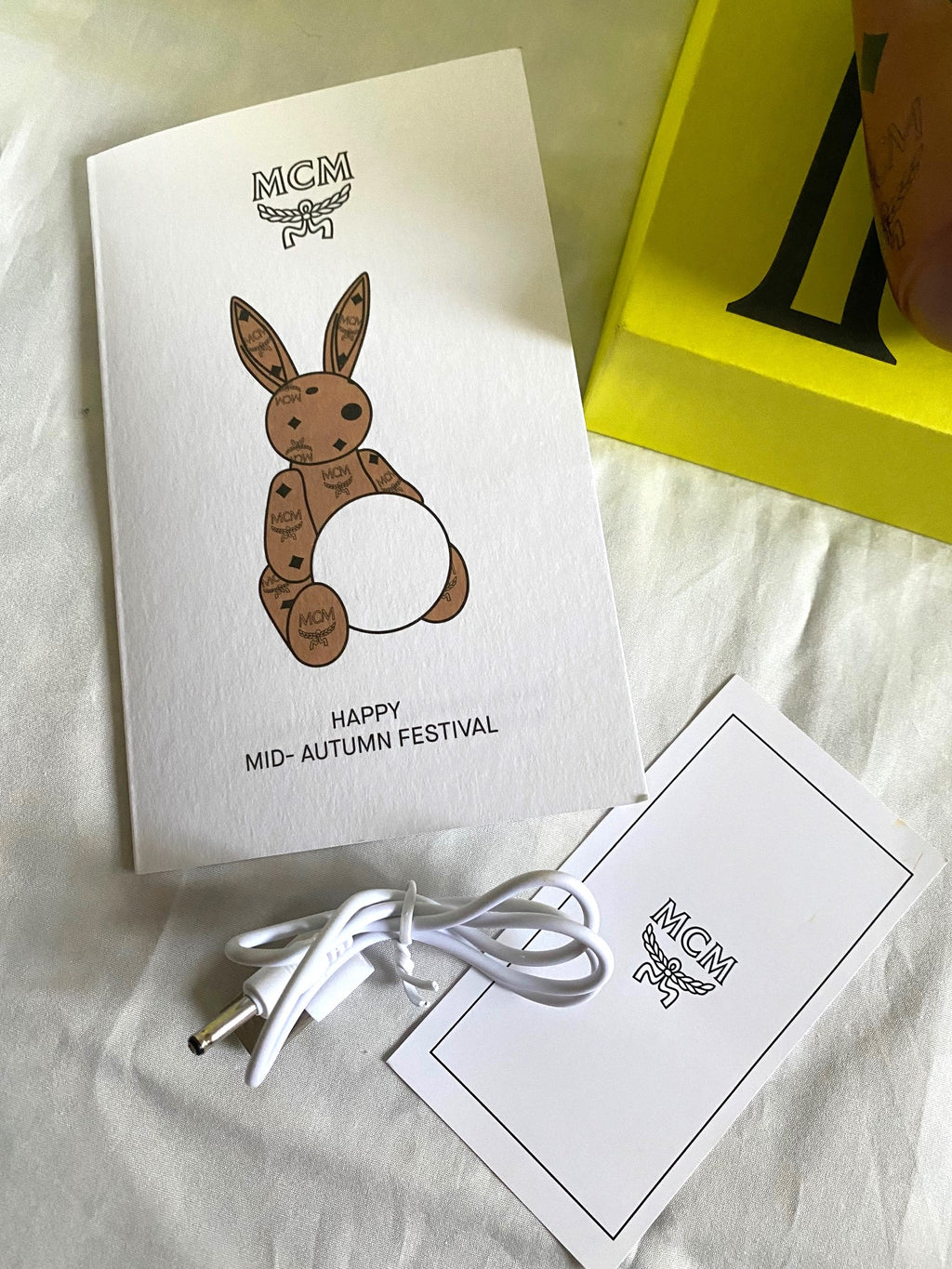 MCM 2022 Mid-Autumn festival visteos monogram rabbit moon lamp
