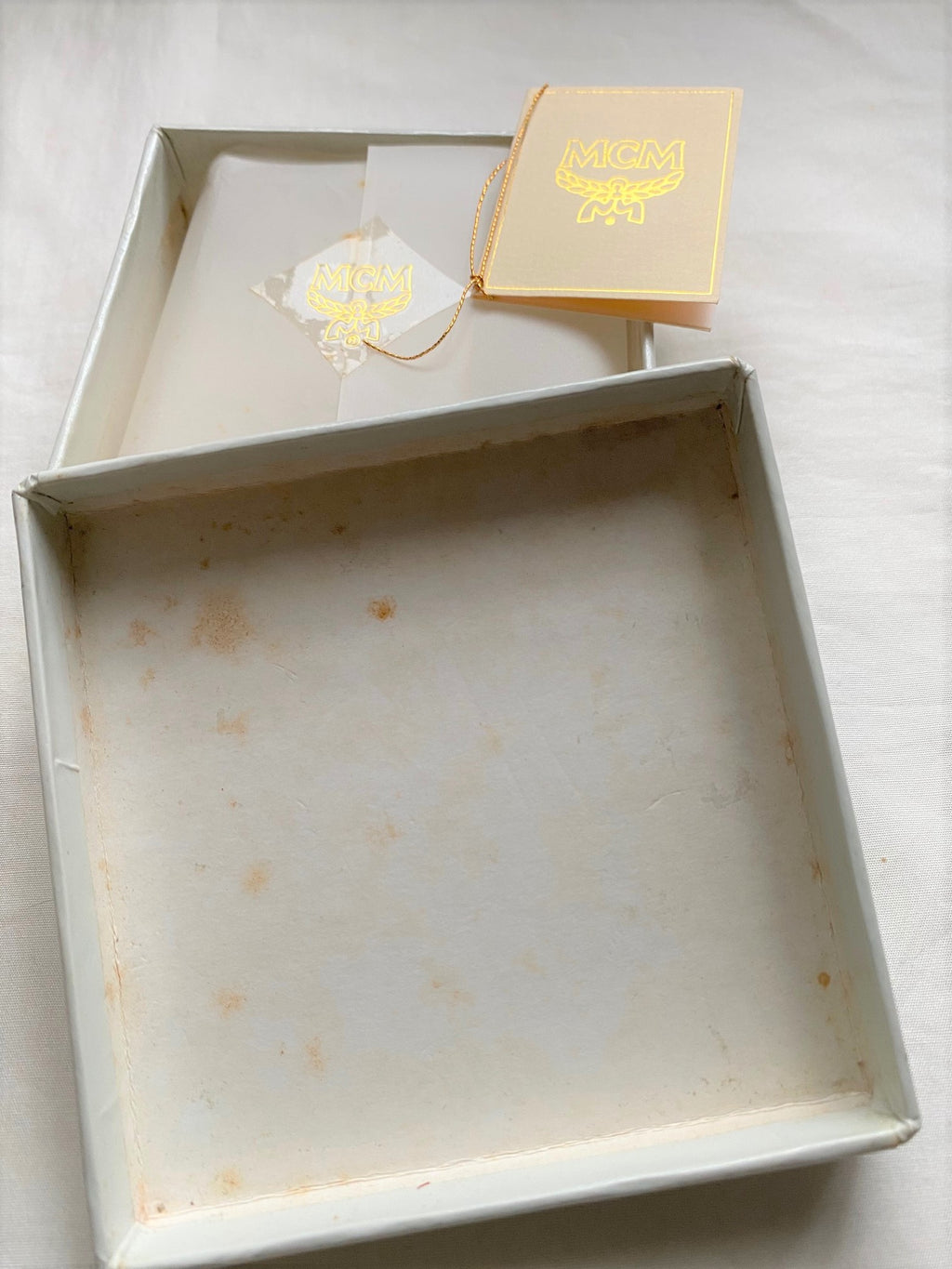 MCM vintage Hong Kong limited marble paperweight