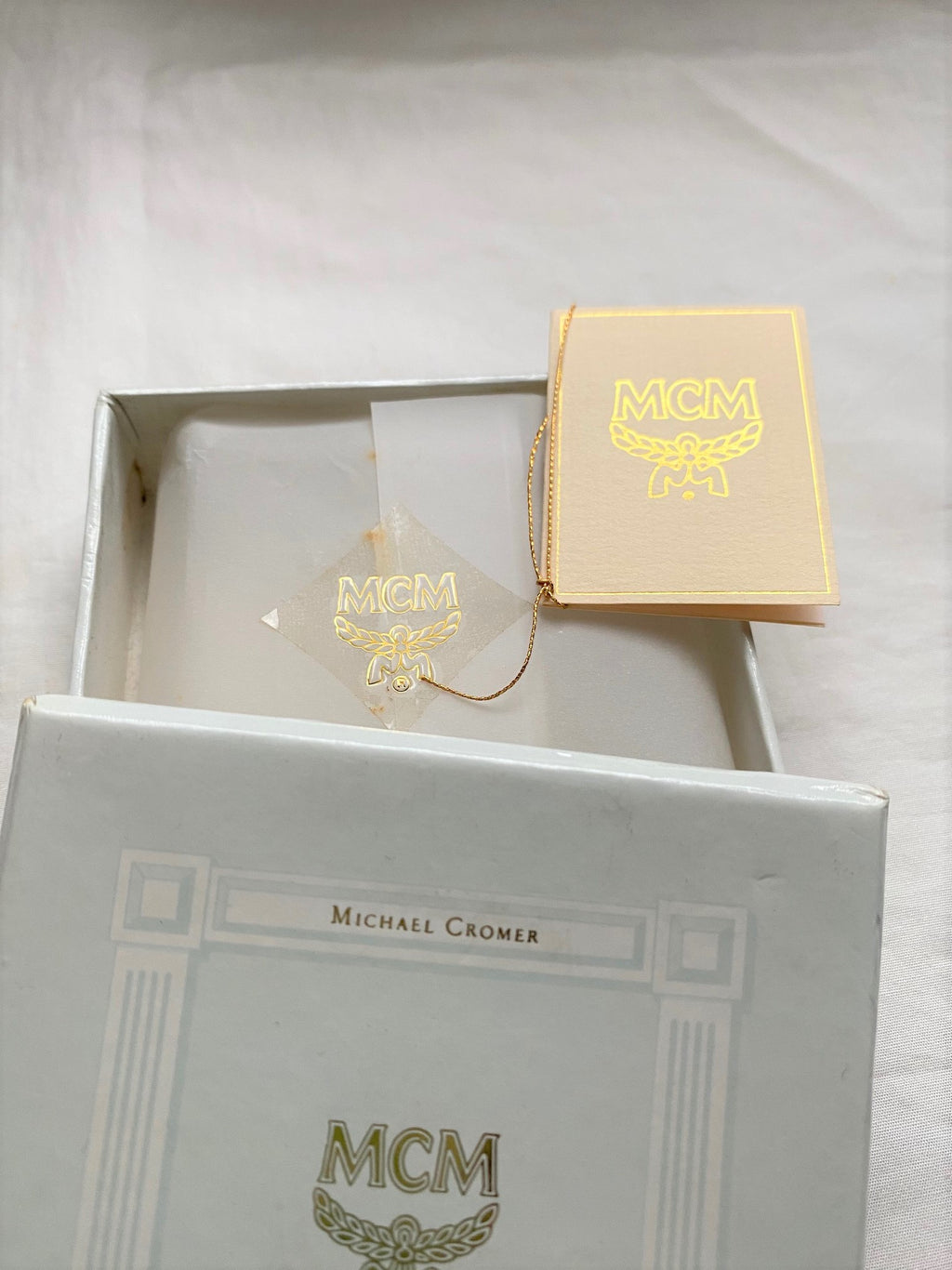 MCM vintage Hong Kong limited marble paperweight