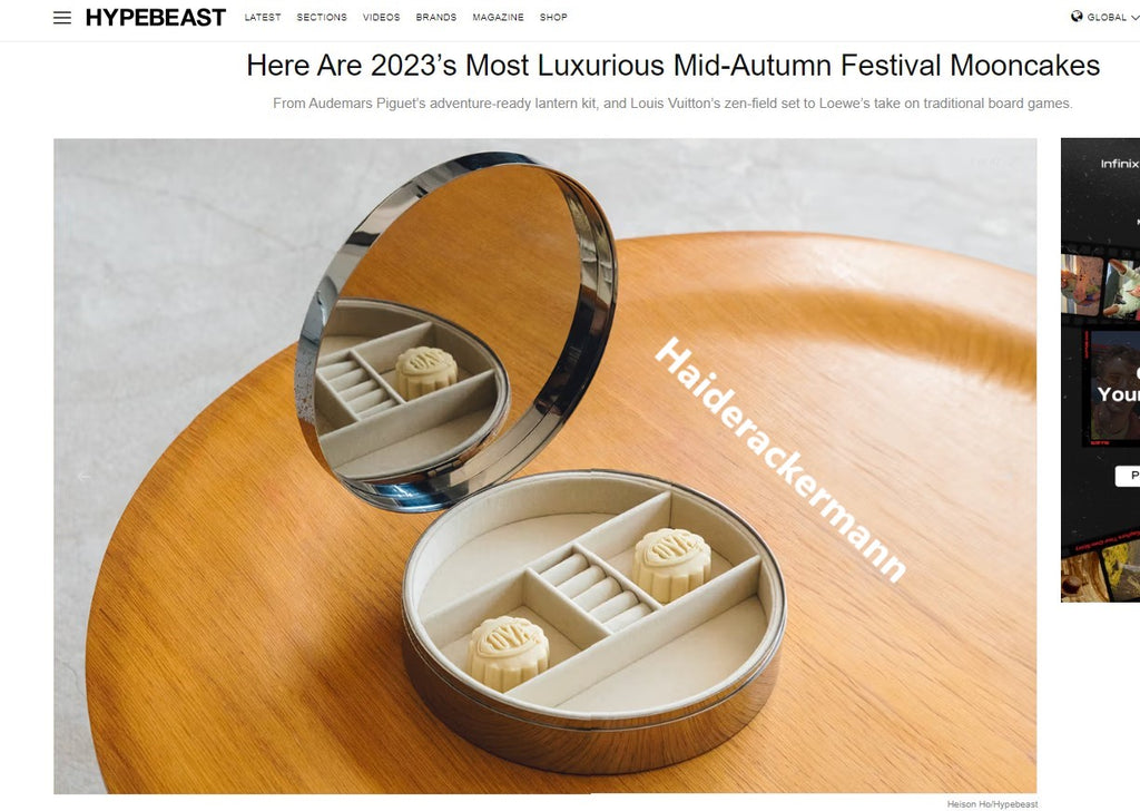 Maison Margiela 2023 Mid-Autumn festival jewelry box