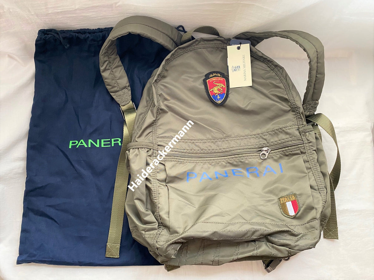 Panerai 2021 marina militare nylon backpack