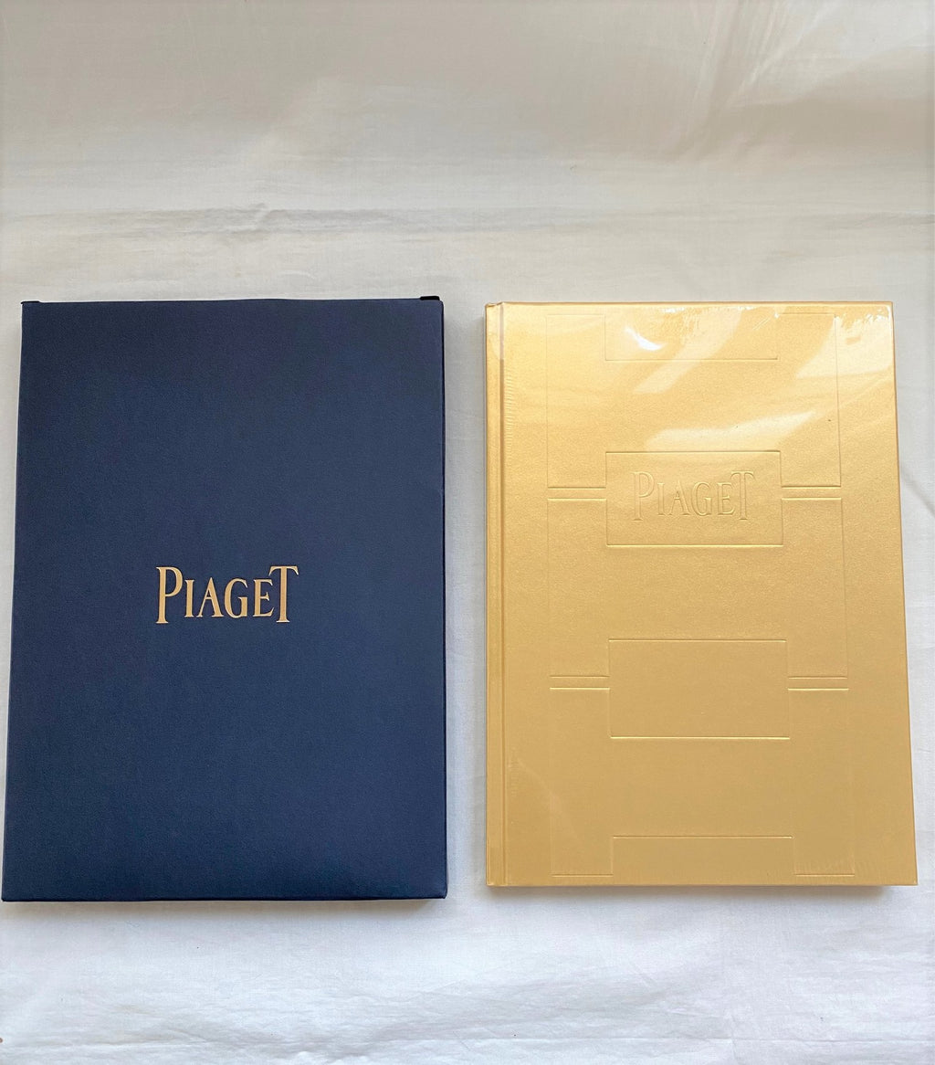 Piaget gold color notebook diary