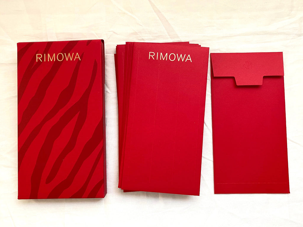 Rimowa 2022 Chinese New Year rec packet & playing card box set