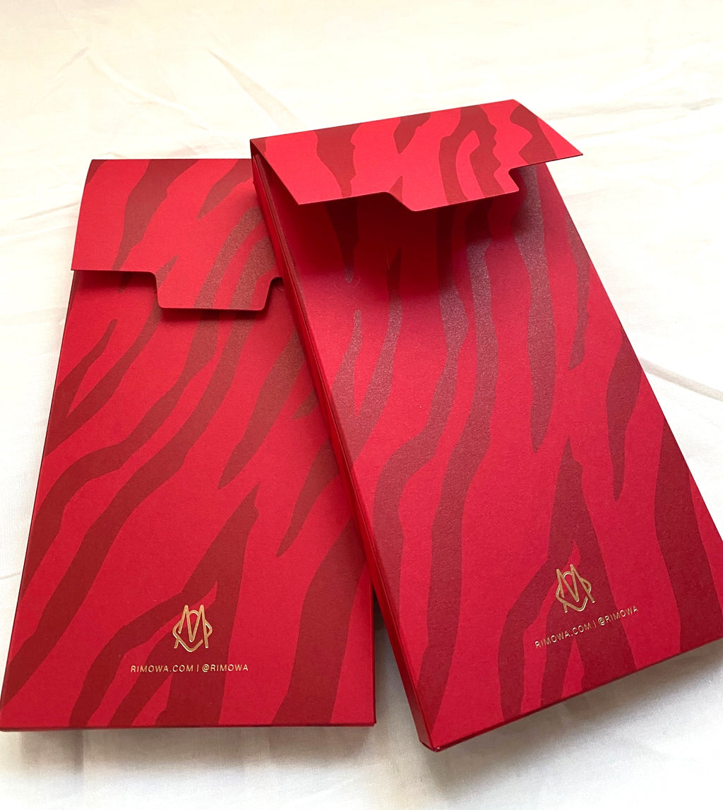 Rimowa 2022 Chinese New Year rec packet & playing card box set
