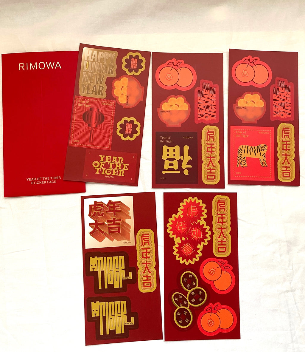 Rimowa 2022 Chinese New Year rec packet & playing card box set
