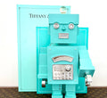 Tiffany & Co 2018 Christmas campaign giant 40 cm robot for window display