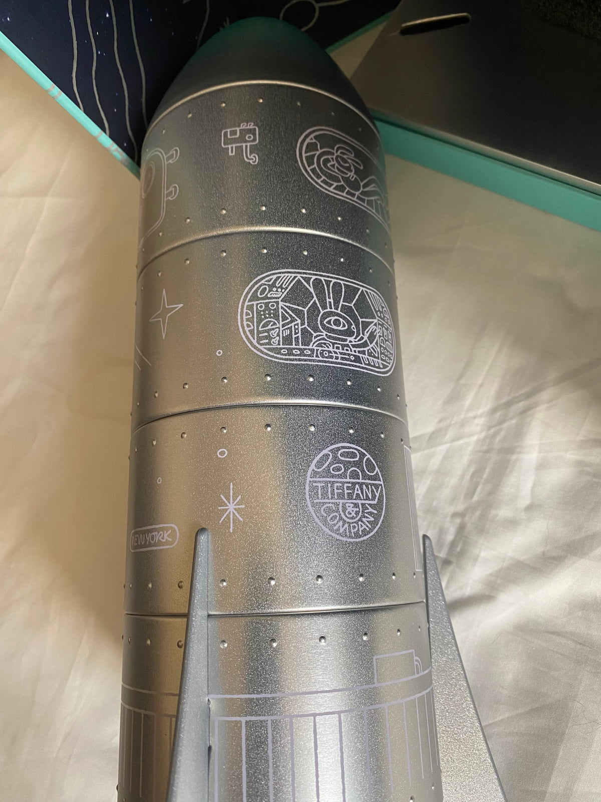 Tiffany & Co 2021 Mid-Autumn festival bunny moon cartoon rocket