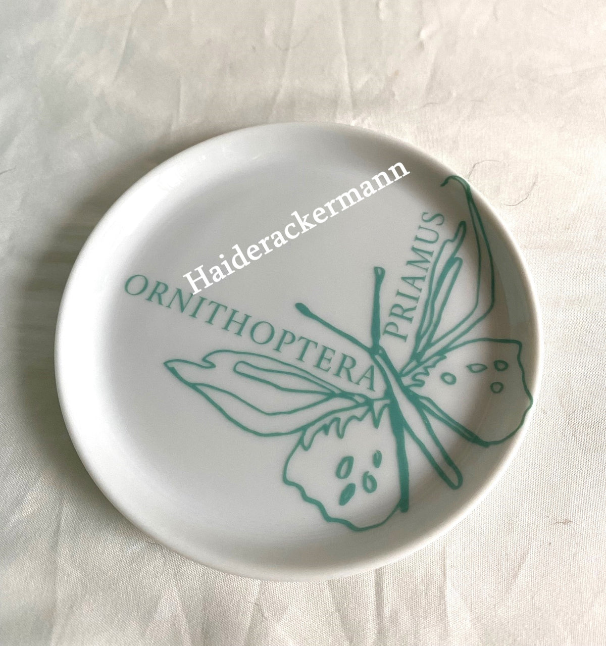 Tiffany & Co 2021 butterfly dragonfly bee motif porcelain trinket dish box set