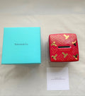 Tiffany & Co 2020 Chinese New Year rat motif red money box