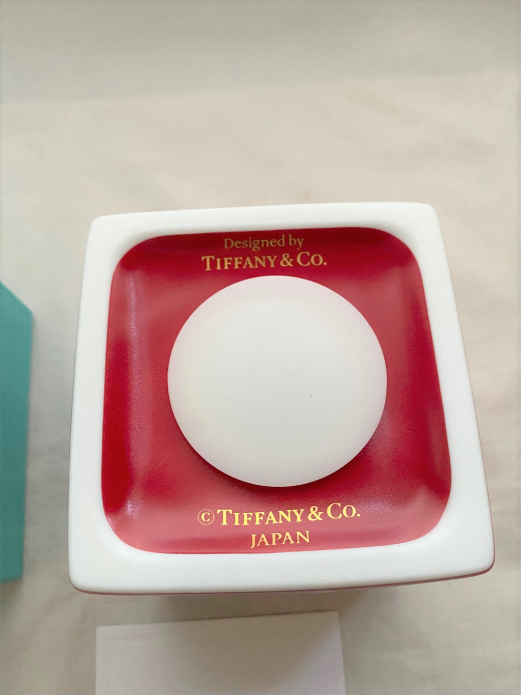 Tiffany & Co 2020 Chinese New Year rat motif red money box