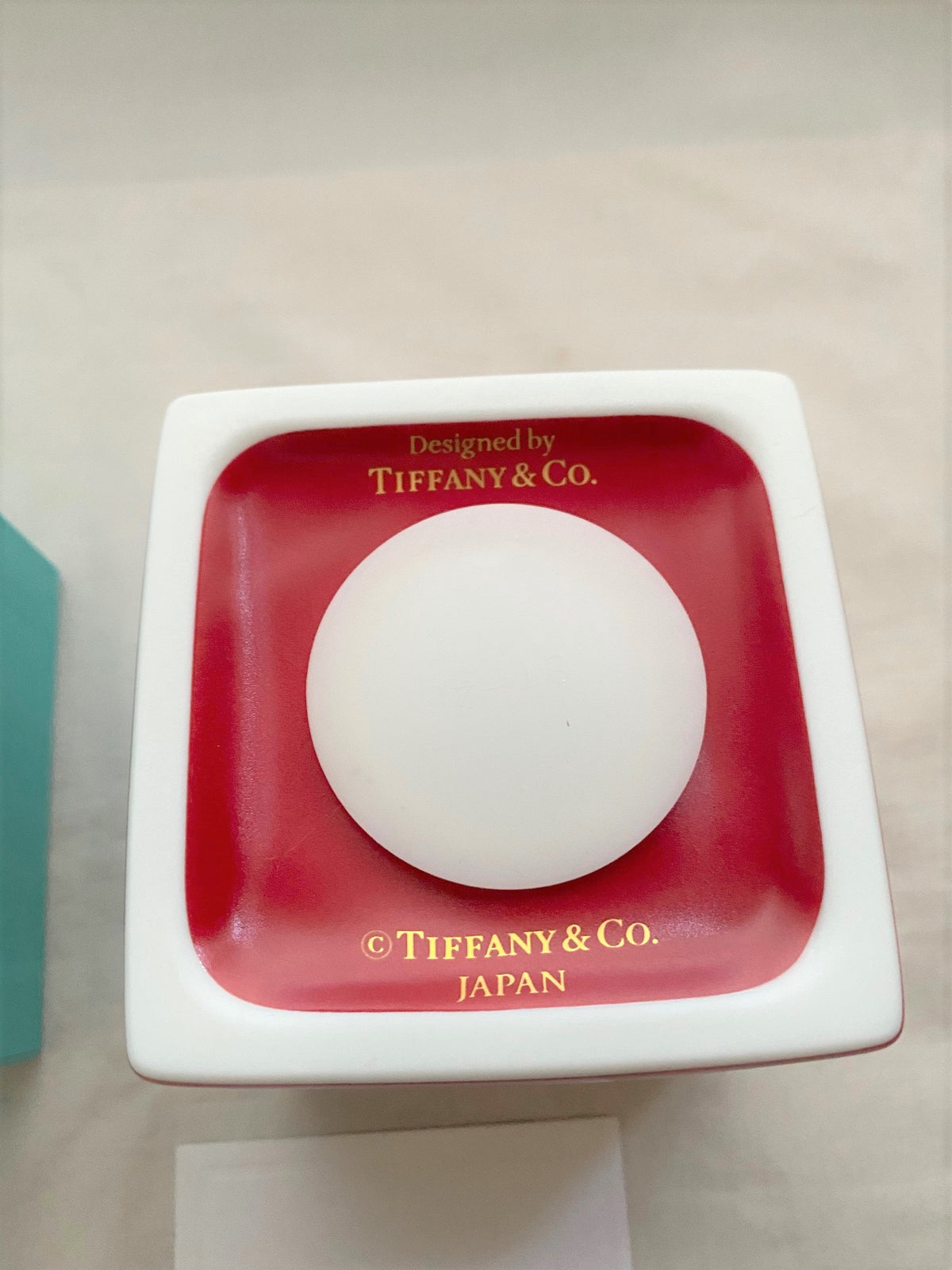 Tiffany & Co 2020 Chinese New Year rat motif red money box