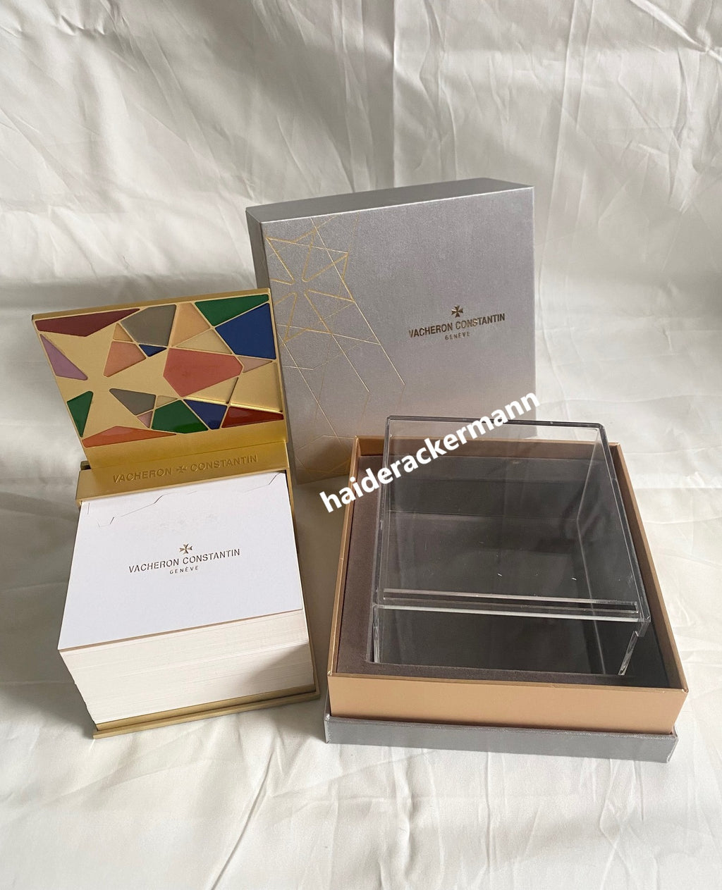 Vacheron Constantin 270th calendar memo pad with light design