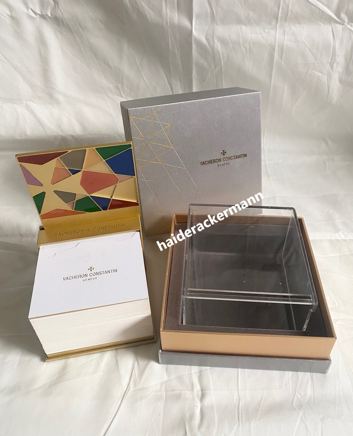 Vacheron Constantin 270th calendar memo pad with light design