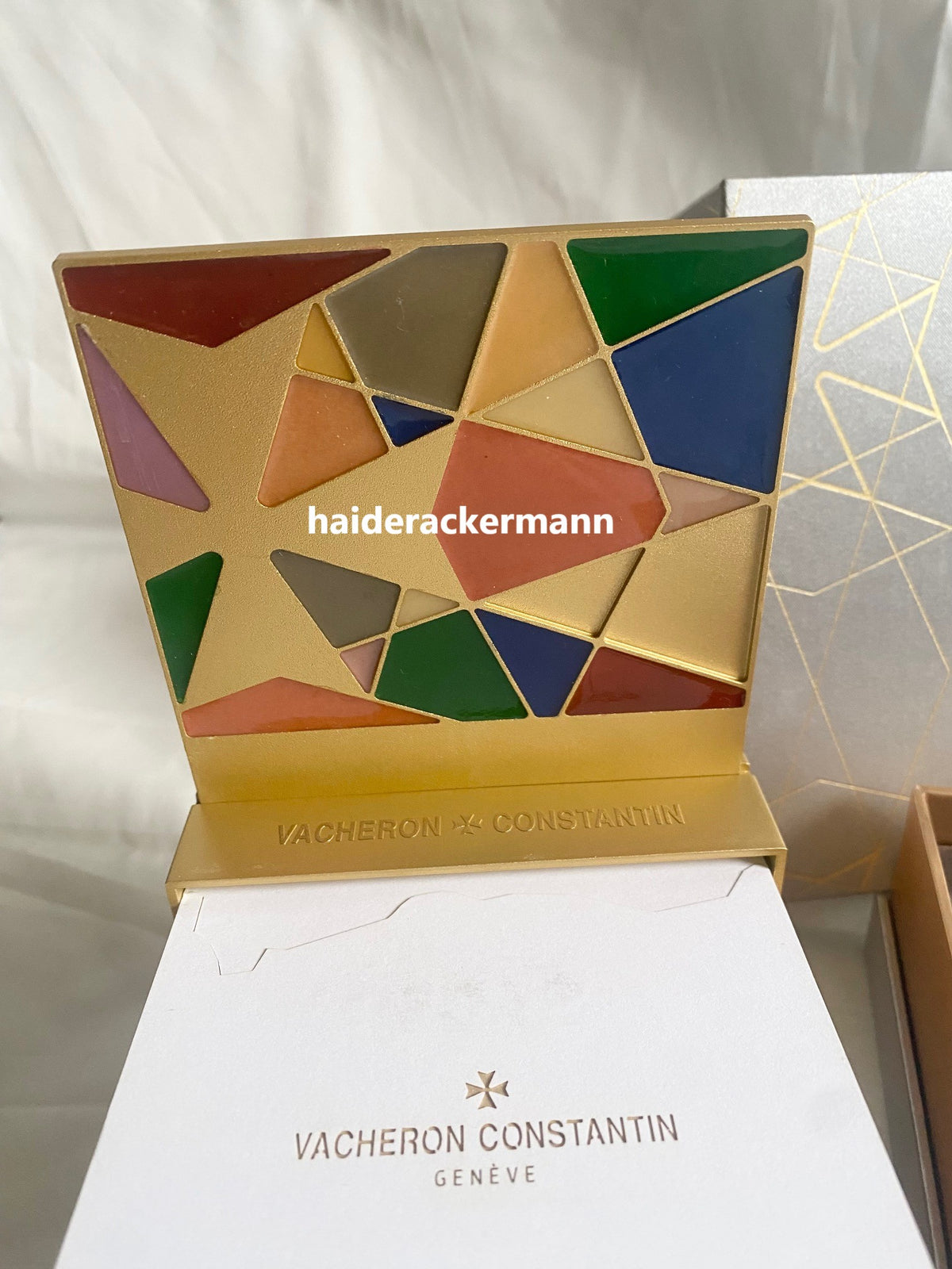 Vacheron Constantin 270th calendar memo pad with light design