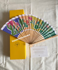 Van Cleef & Arpels X Alexandre Benjamin Navet 2024 floral print folding fan
