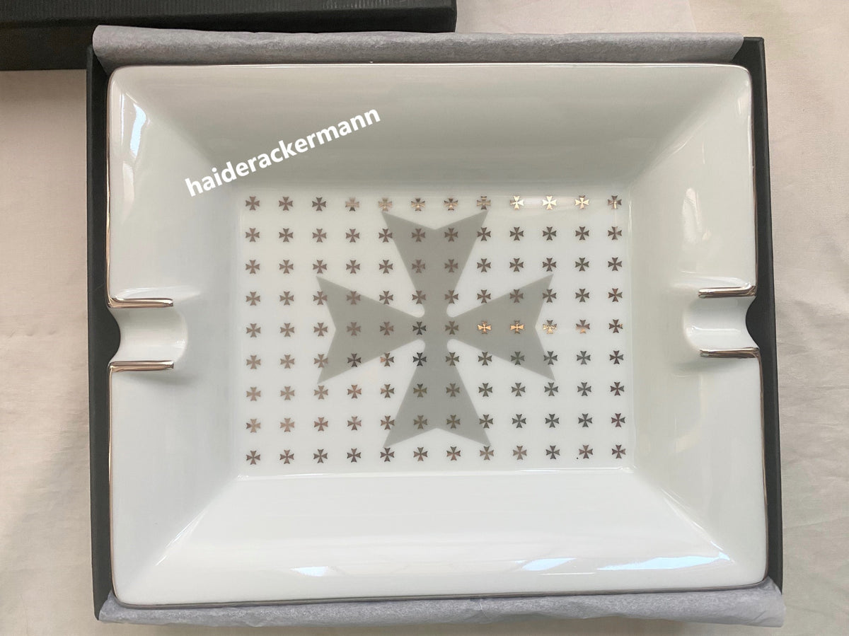 Vacheron Constantin porcelain cigar ashtray with Maltese Cross monogram logo
