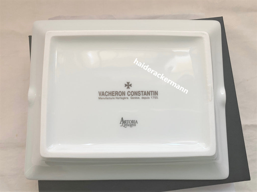 Vacheron Constantin porcelain cigar ashtray with Maltese Cross monogram logo
