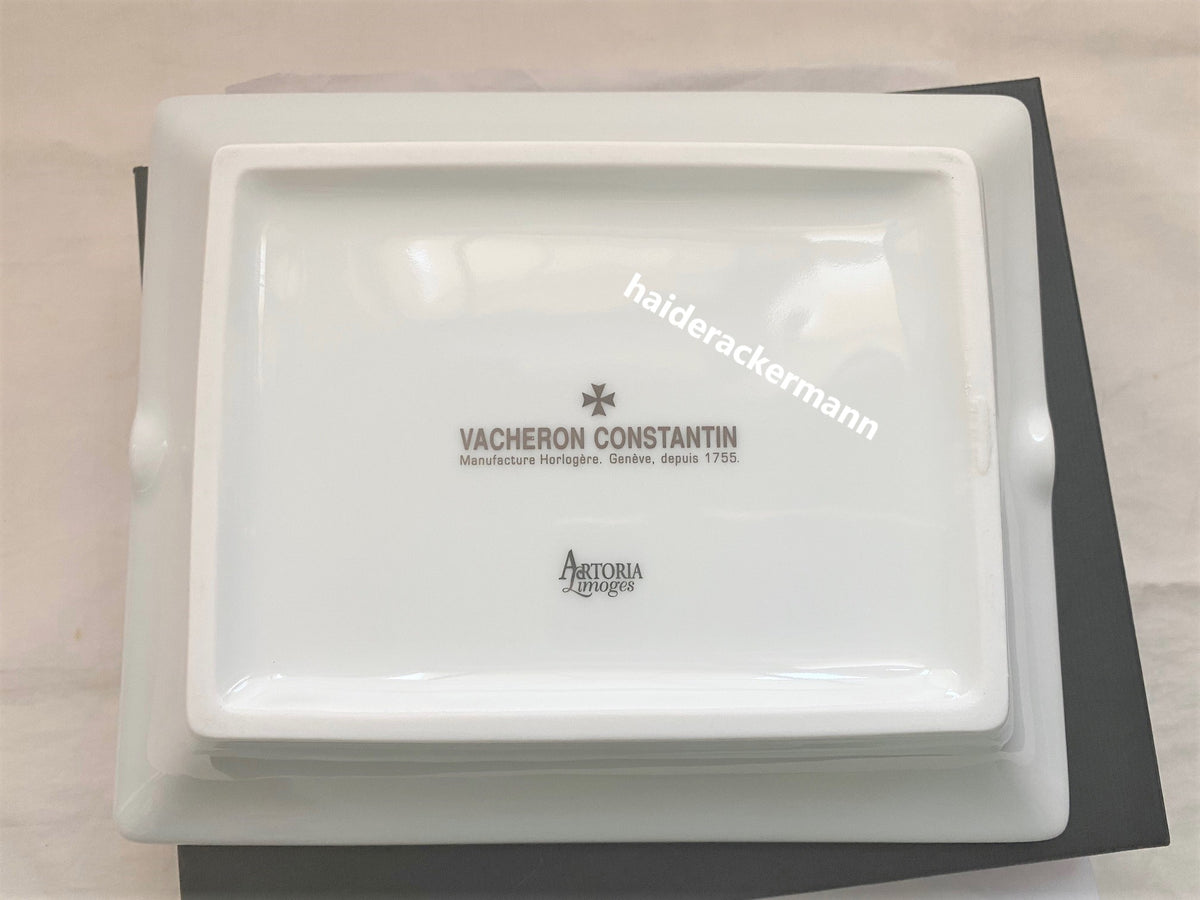 Vacheron Constantin porcelain cigar ashtray with Maltese Cross monogram logo