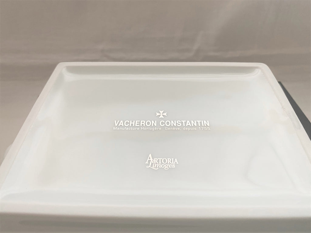 Vacheron Constantin porcelain cigar ashtray with Maltese Cross monogram logo