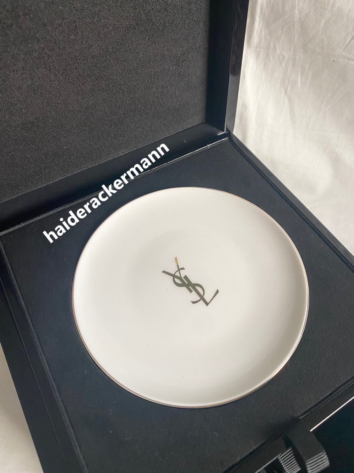 Saint Laurent YSL 2024 Mid-Autumn festival ceramic dishes box set