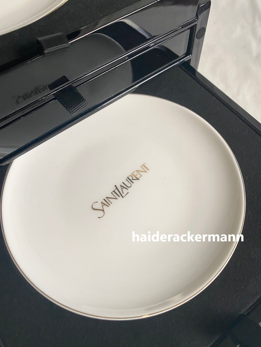Saint Laurent YSL 2024 Mid-Autumn festival ceramic dishes box set