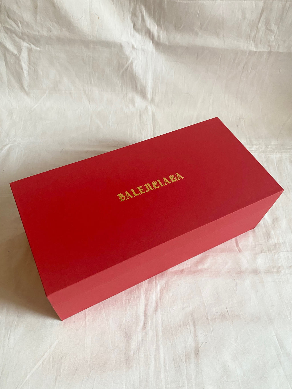Balenciaga 2024 Chinese New Year red packet & folding fan box set