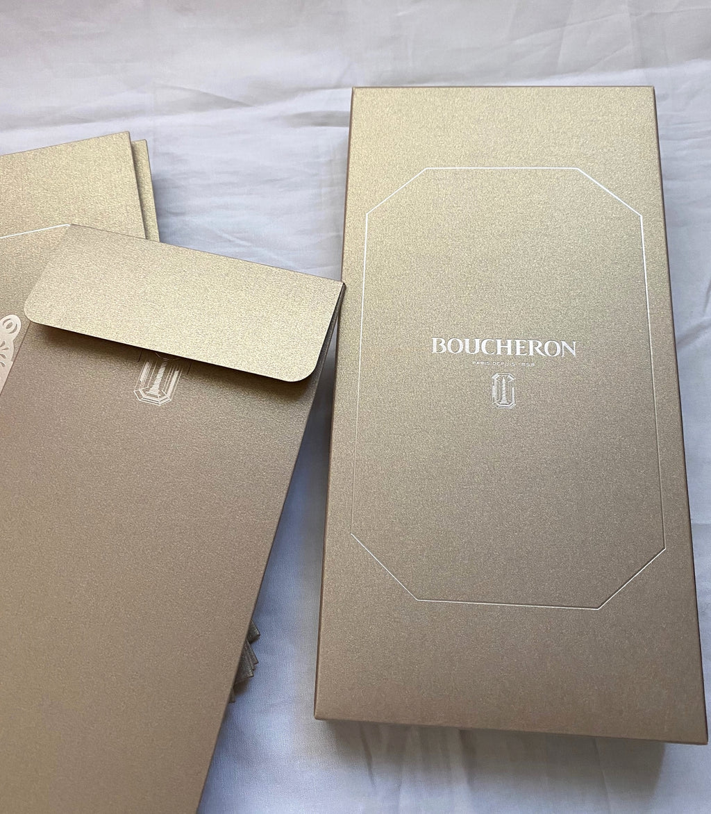 Boucheron 2022 Chinese New Year red packet & jewelry box