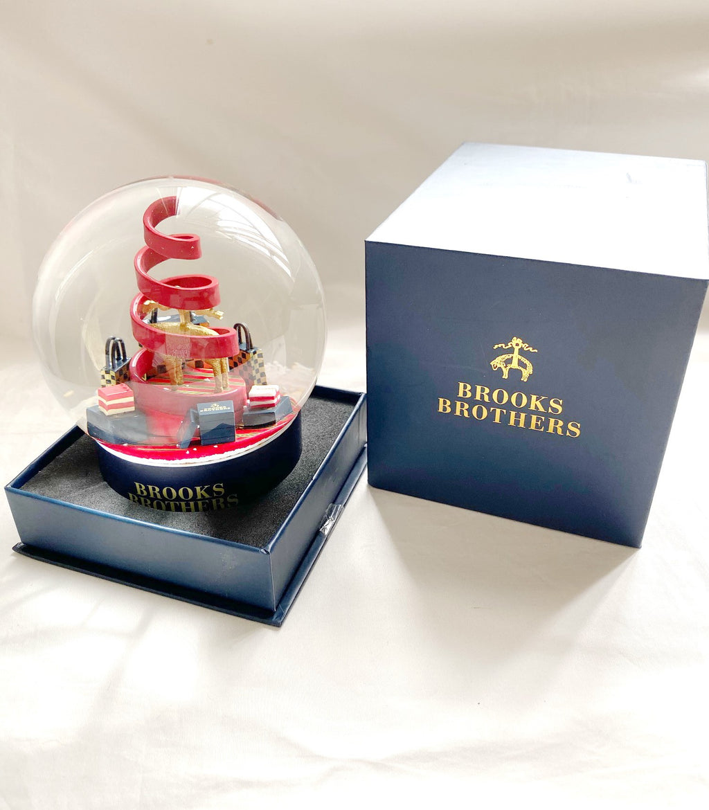 Brooks Brothers 2019 Christmas snow globe