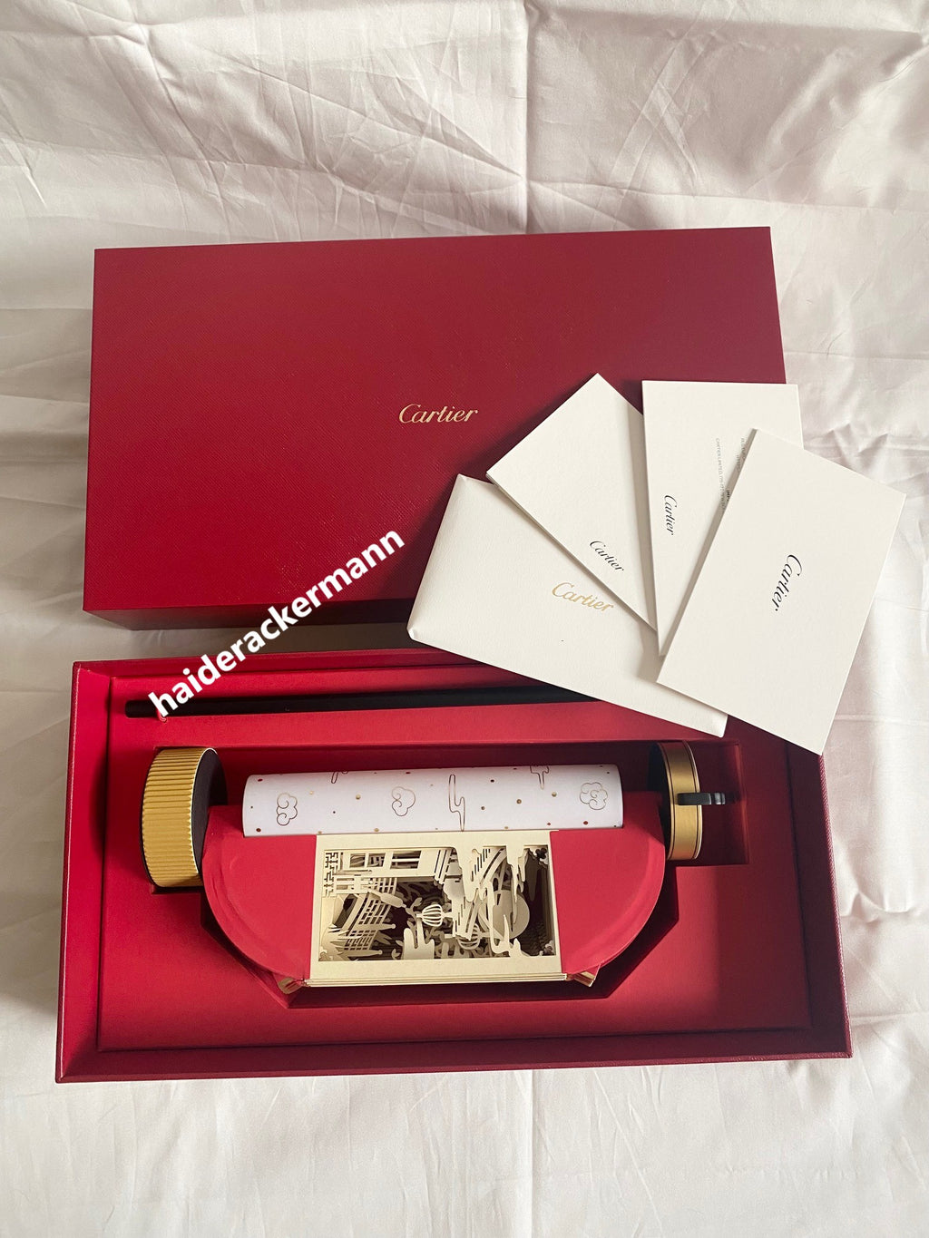 Cartier 2024 Miad-Autumn festival paper cut art lantern