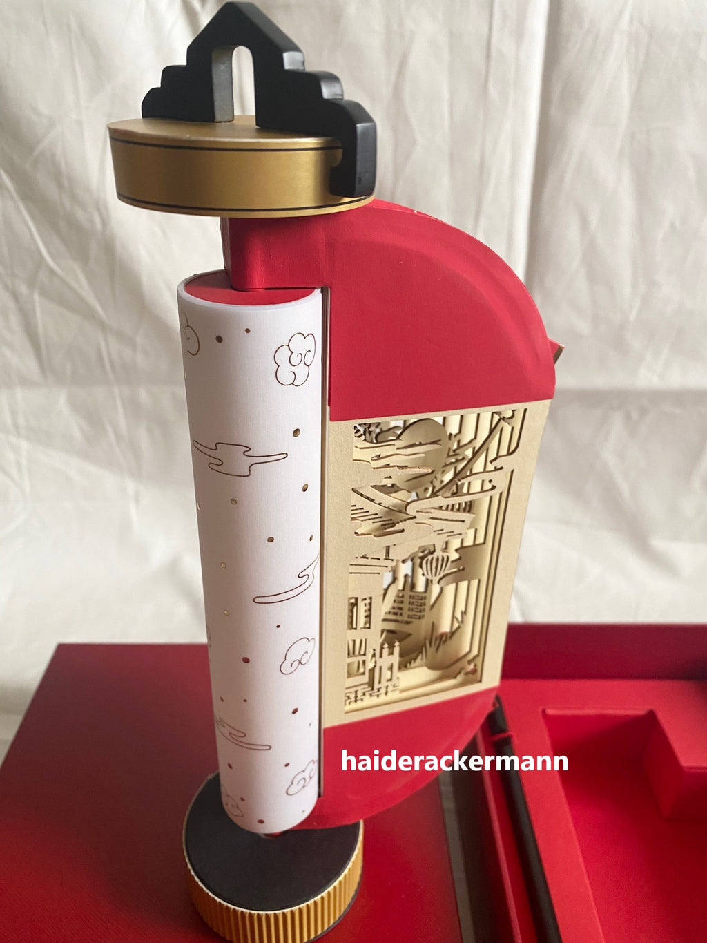 Cartier 2024 Miad-Autumn festival paper cut art lantern