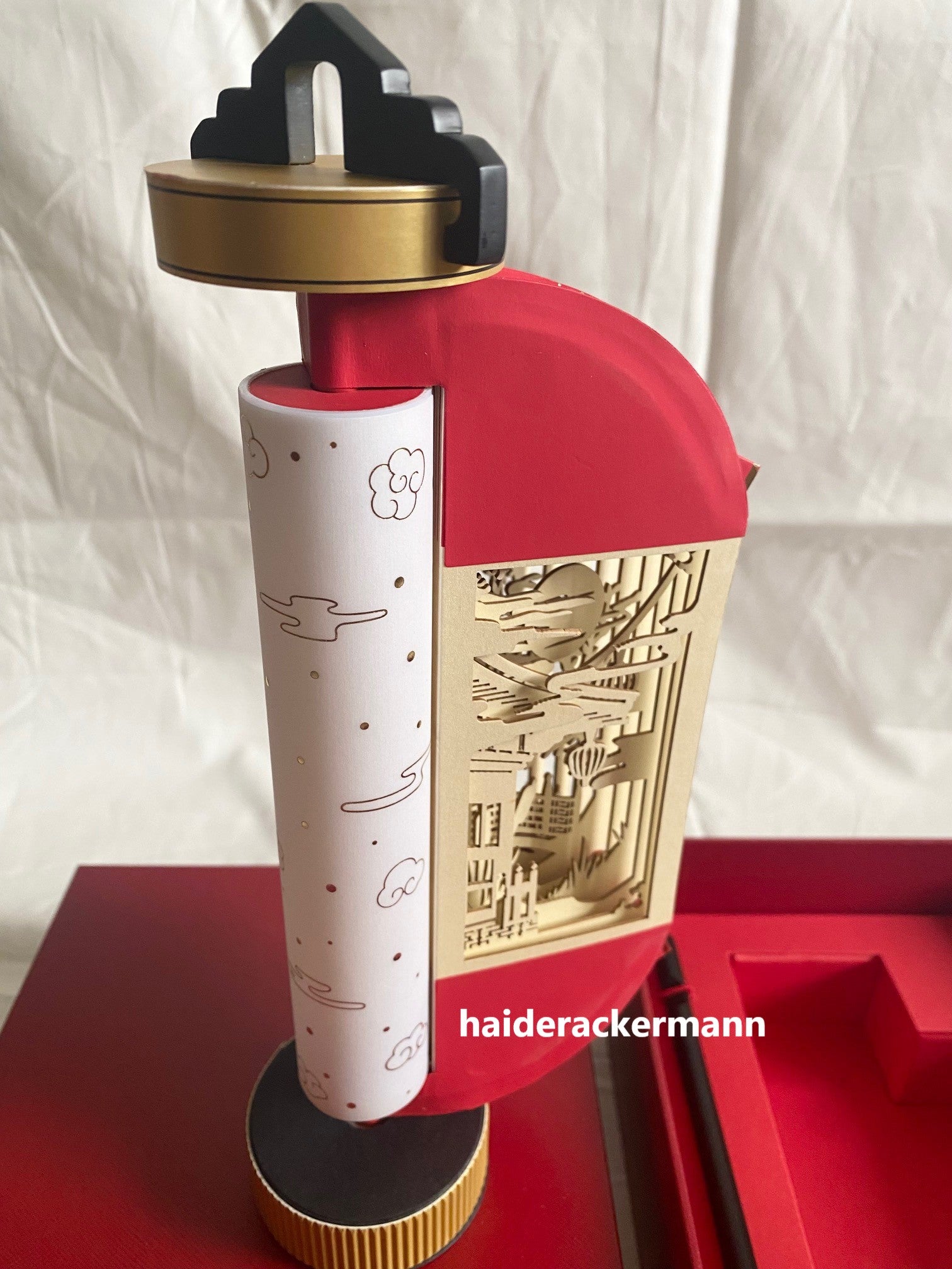 Cartier 2024 Miad-Autumn festival paper cut art lantern