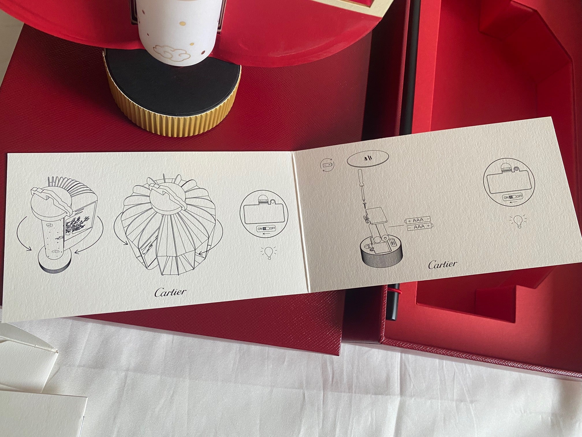 Cartier 2024 Miad-Autumn festival paper cut art lantern