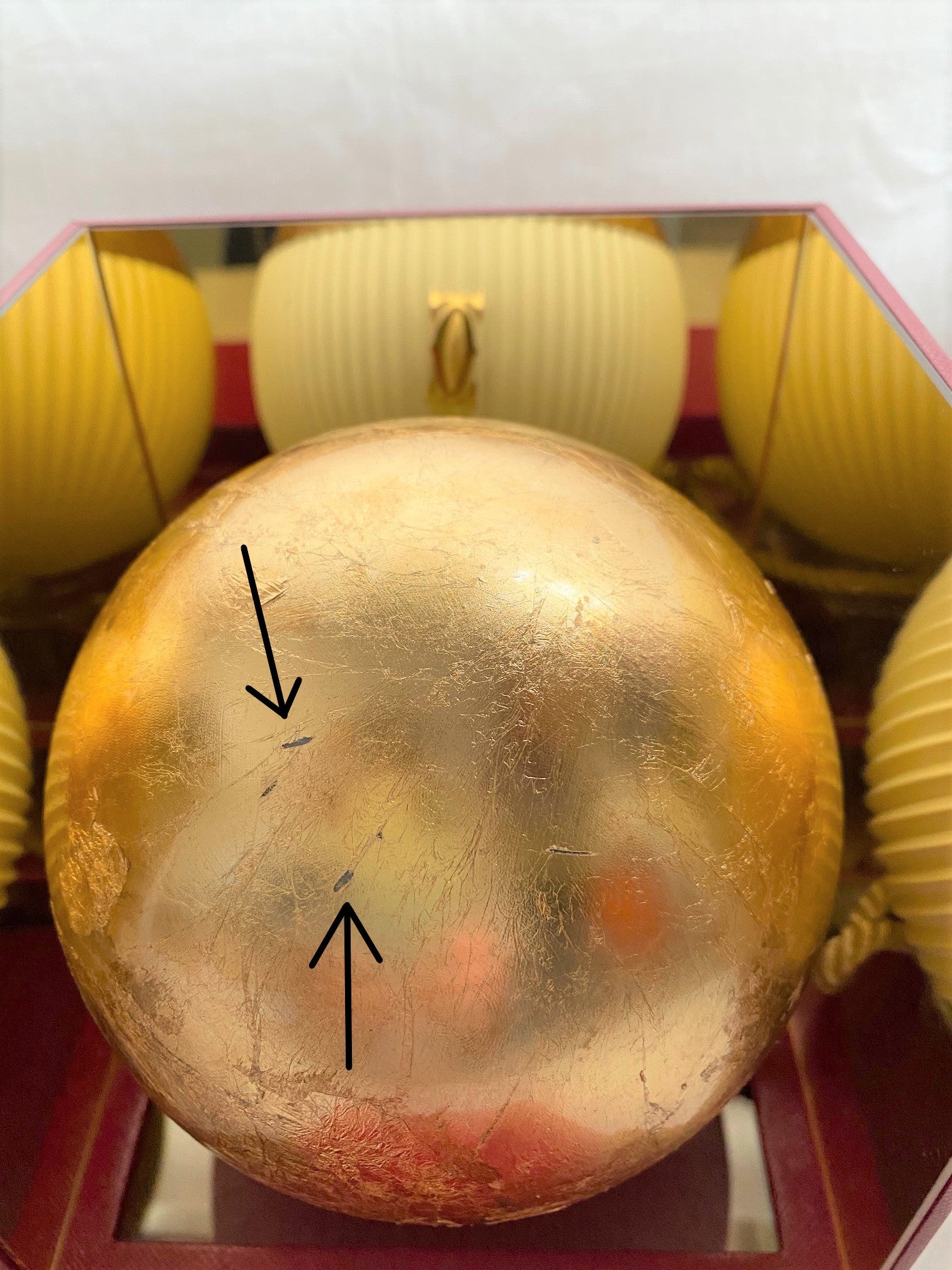Cartier 2019 Christmas music ornament globe