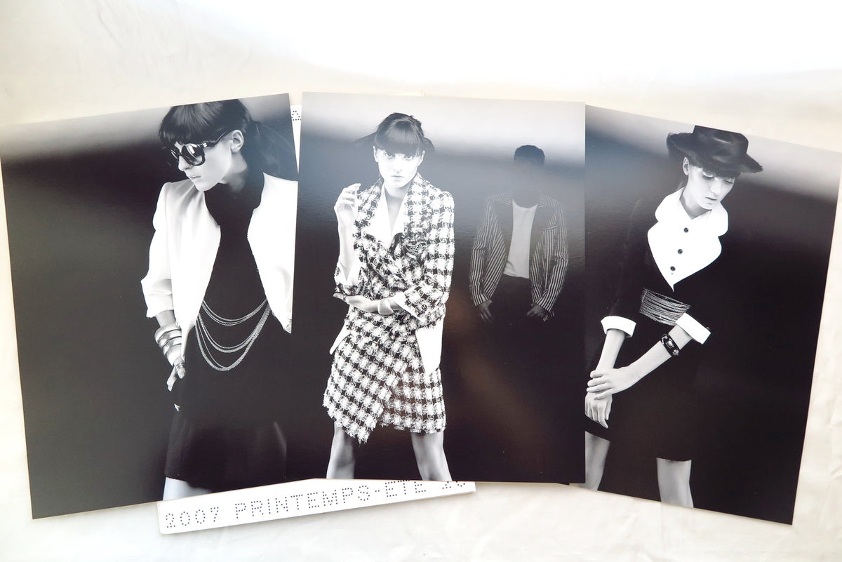Chanel by Karl Lagerfeld 2007 Spring Summer campaign look press kit