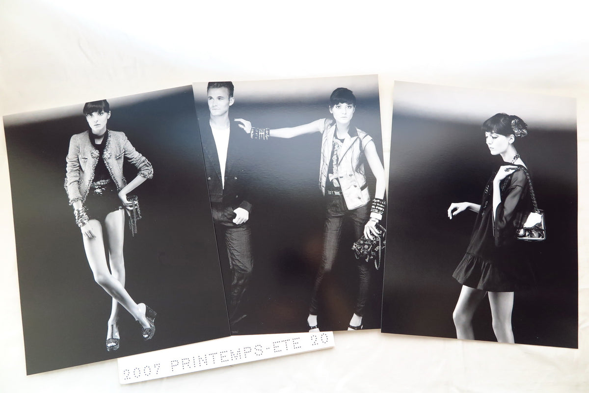Chanel by Karl Lagerfeld 2007 Spring Summer campaign look press kit