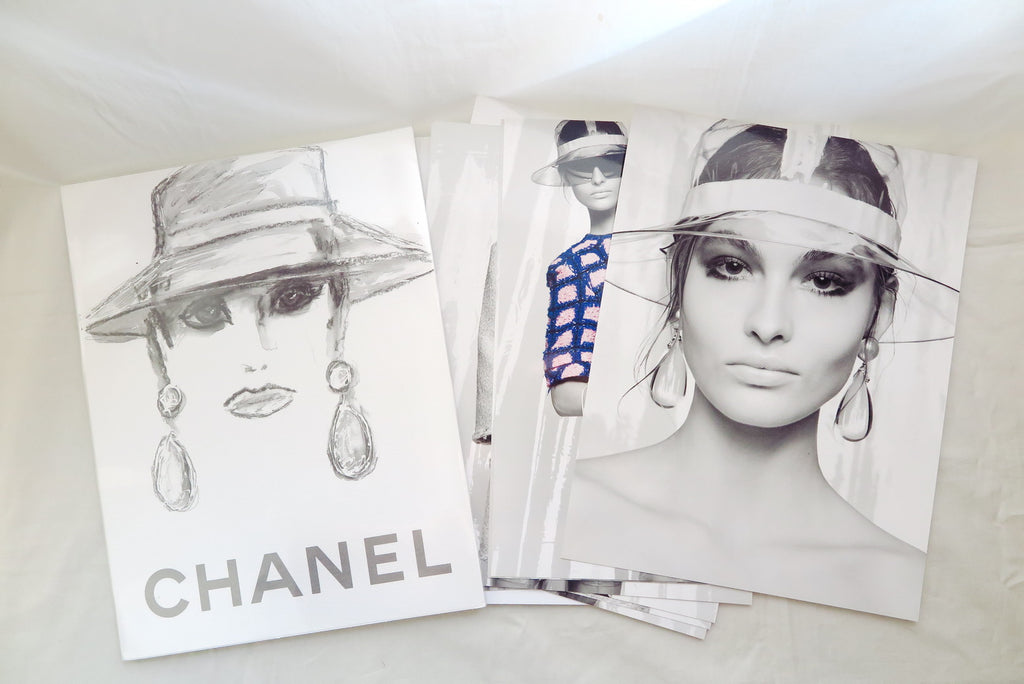 Chanel by Karl Lagerfeld 2018 Spring Summer campaign look press kit