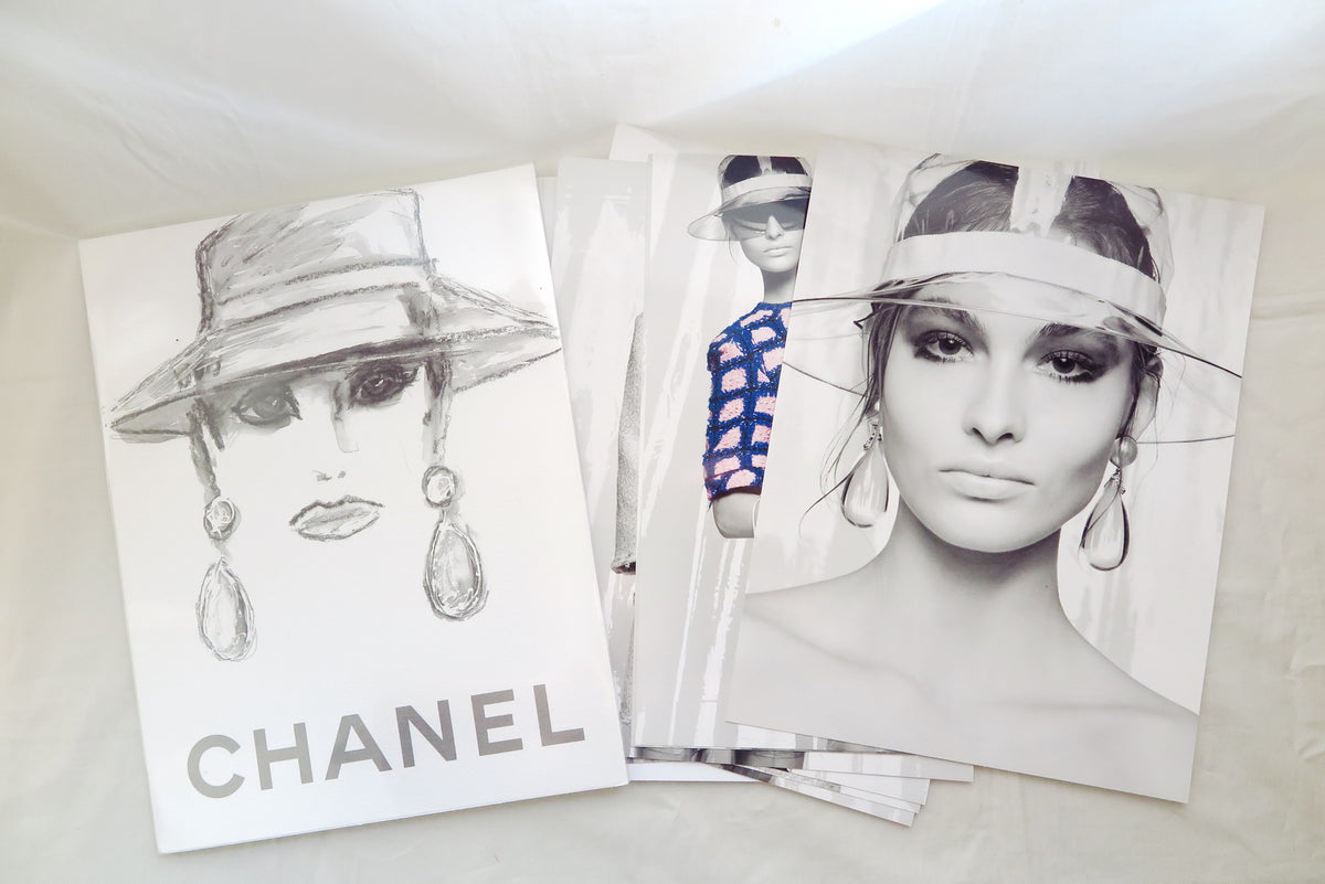 Chanel by Karl Lagerfeld 2018 Spring Summer campaign look press kit