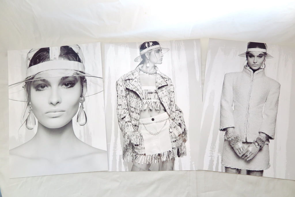 Chanel by Karl Lagerfeld 2018 Spring Summer campaign look press kit