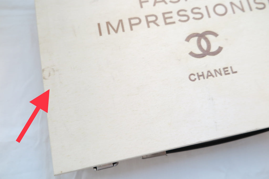 Chanel 2016 cruise Fashion Impressionism campaign photographs cardboard in wooden box