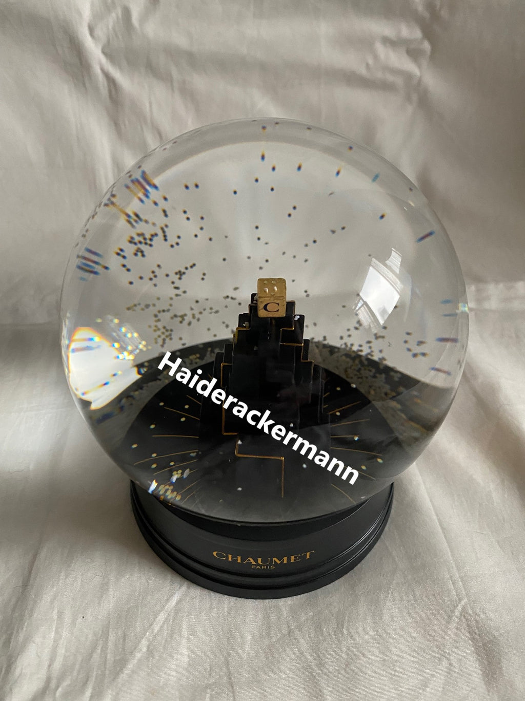 Chaumet 2023 Christmas gift box Christmas tree snow globe