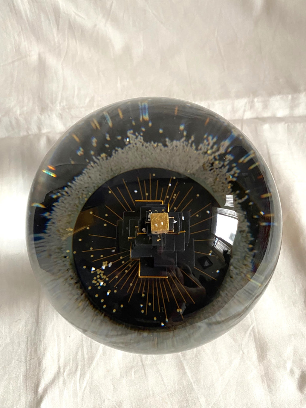 Chaumet 2023 Christmas gift box Christmas tree snow globe