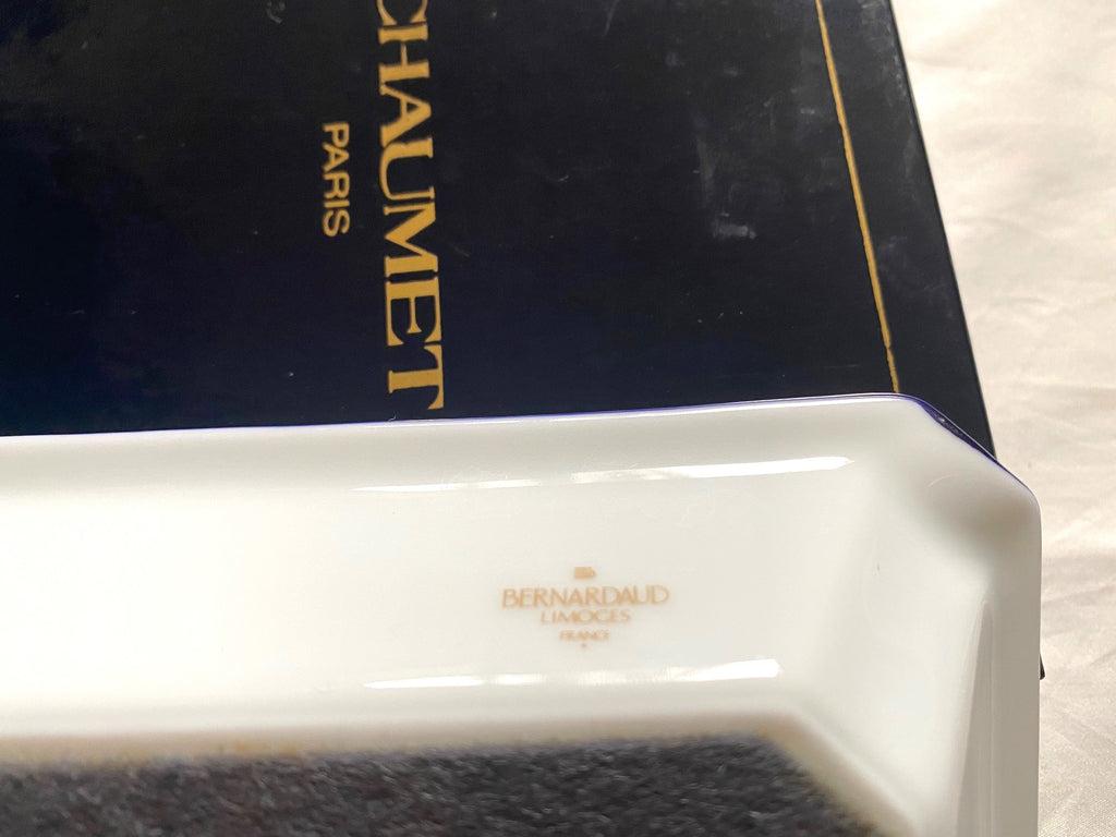 Chaumet x Bernardaud vintage diamond necklace motif ashtray