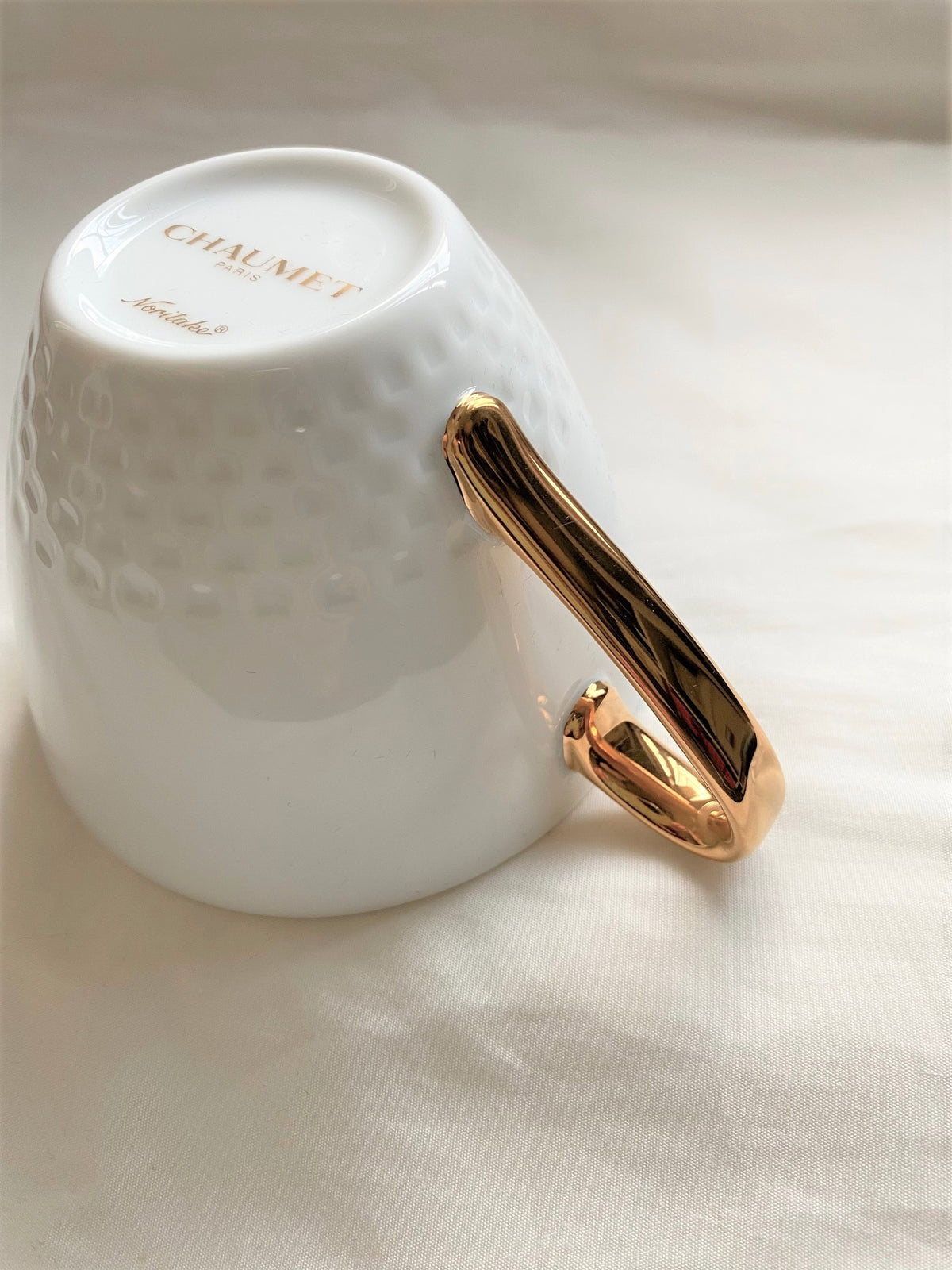 Chaumet x Noritake gold dragonfly motif tea cup box set