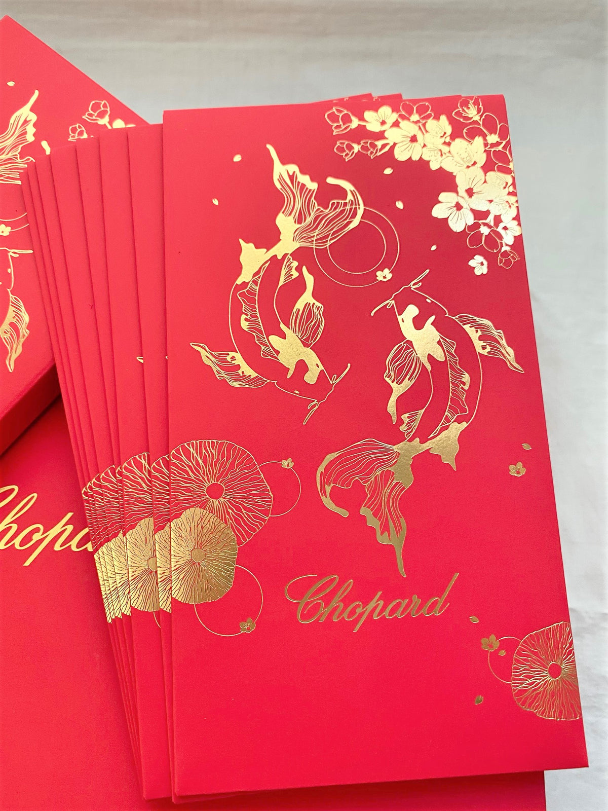 Chopard 2021 Chinese New Year wooden blocks game & red packet box set