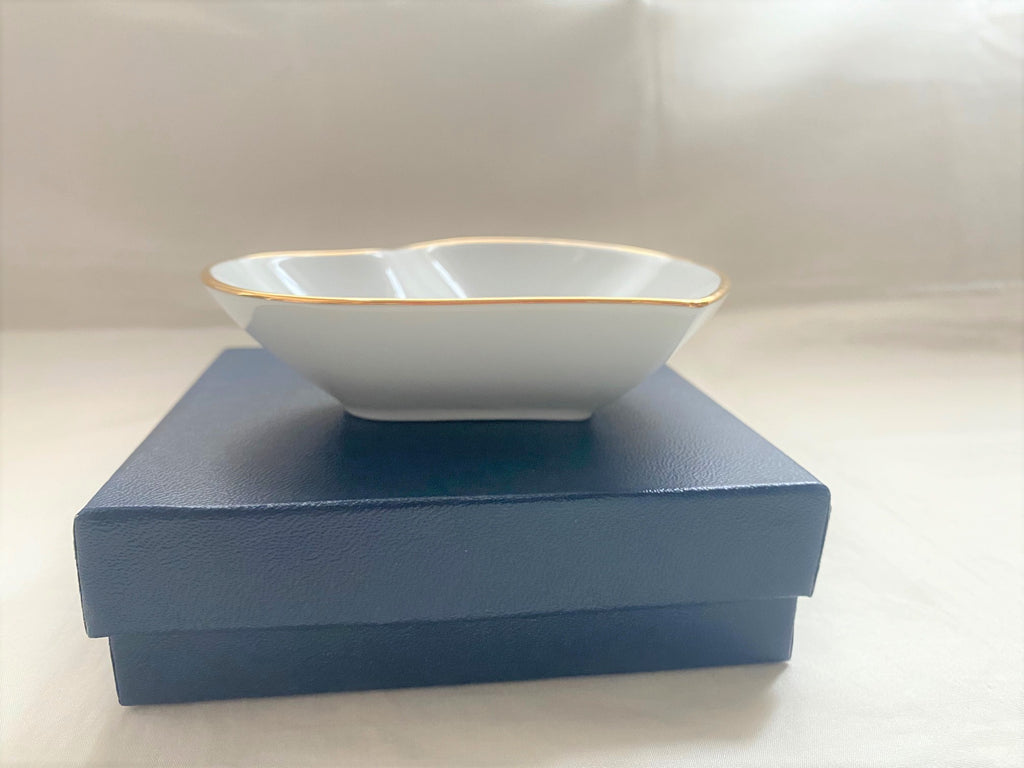 Chopard limoges heartshape trinket tray