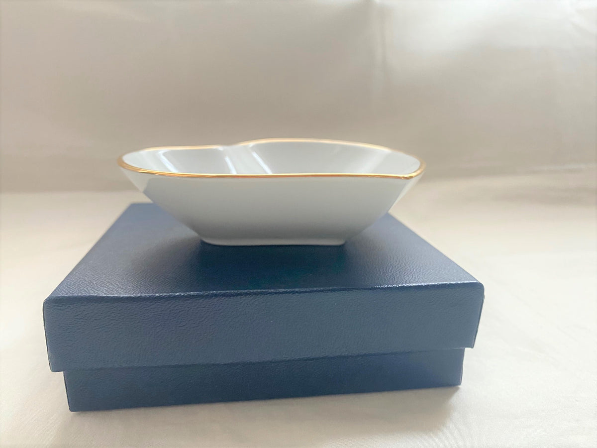 Chopard limoges heartshape trinket tray