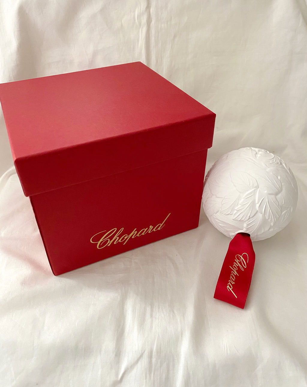 Chopard 2019 Christmas white ornament