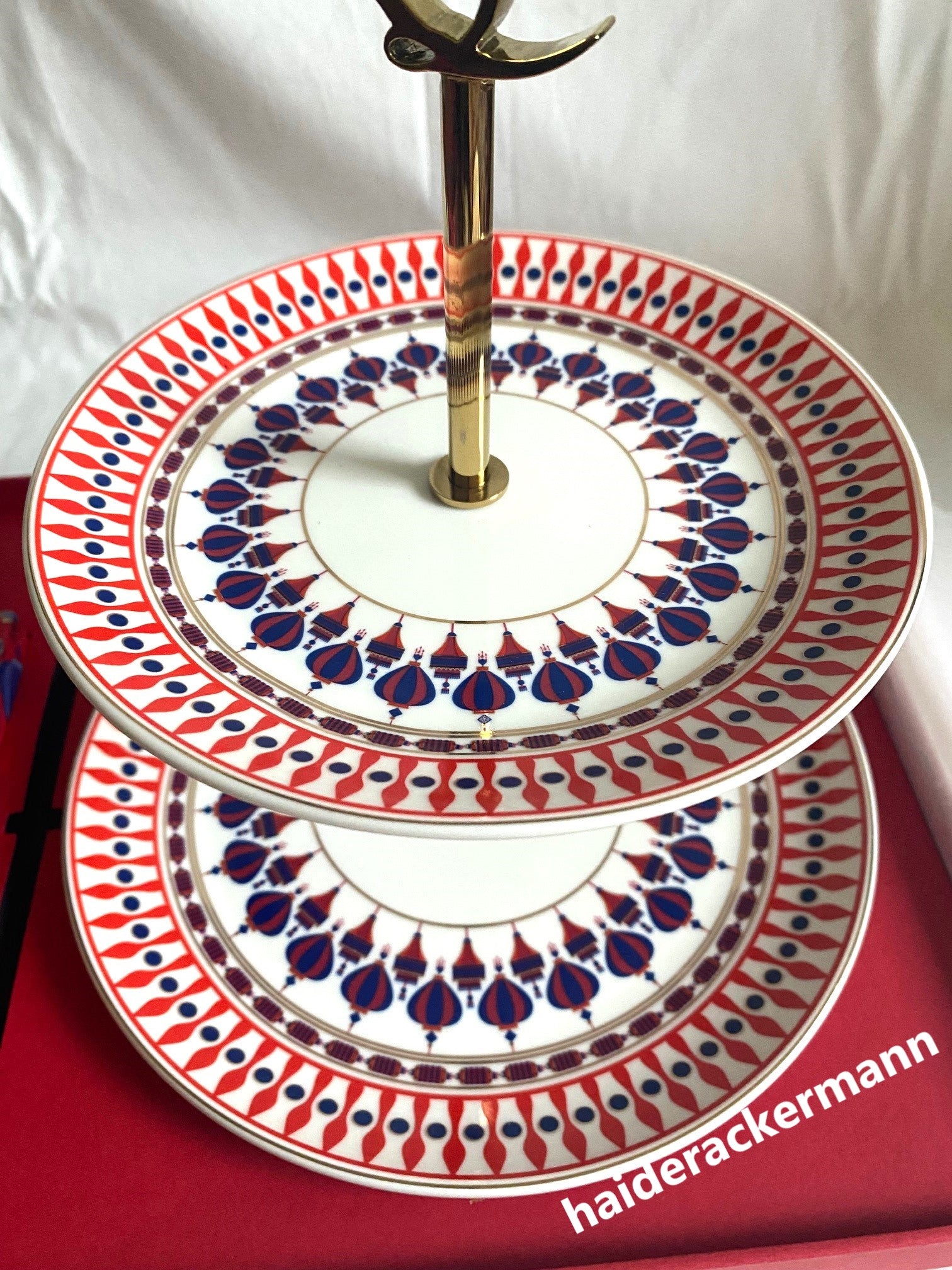 Christian Louboutin 2022 Mid-Autumn festival dessert tray platter box set