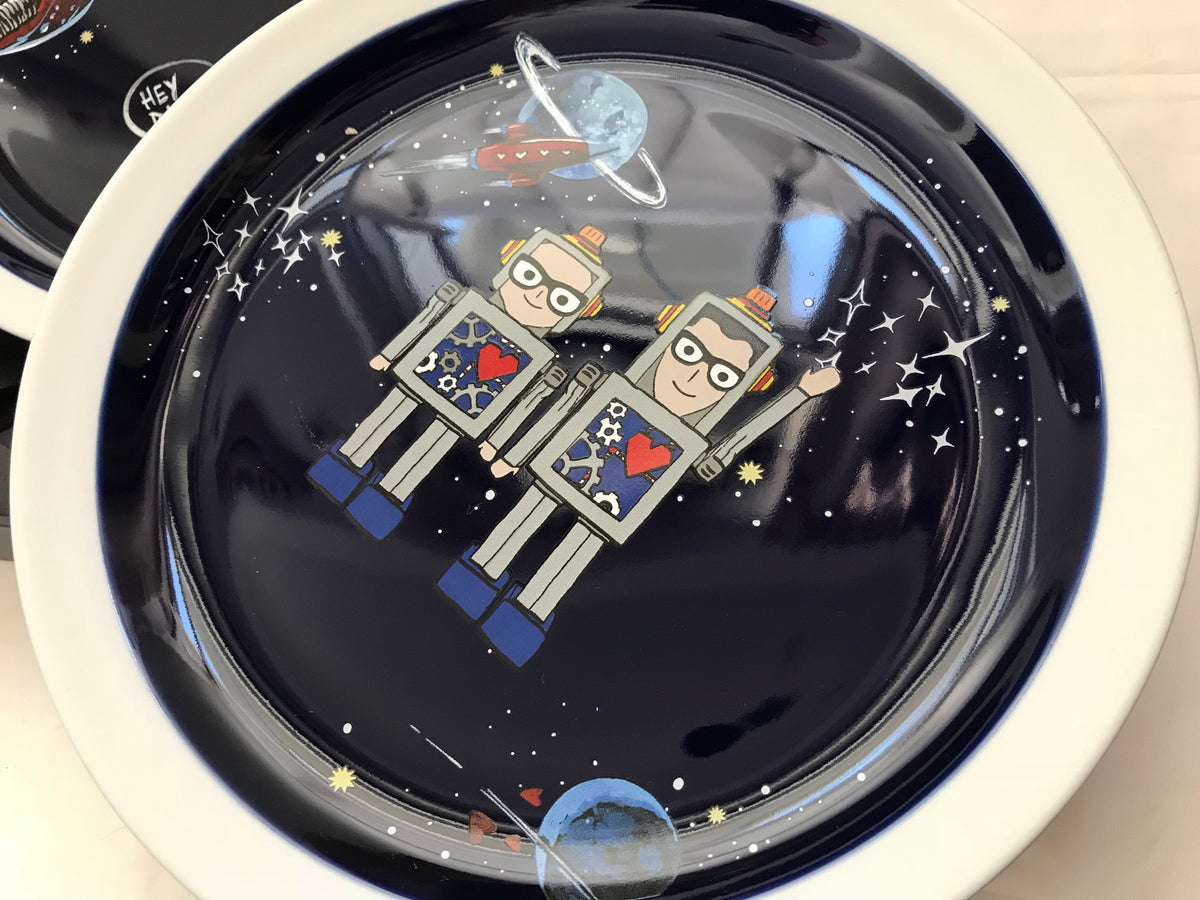 Dolce & Gabbana 2018 space cartoon porcelain plate dish box set