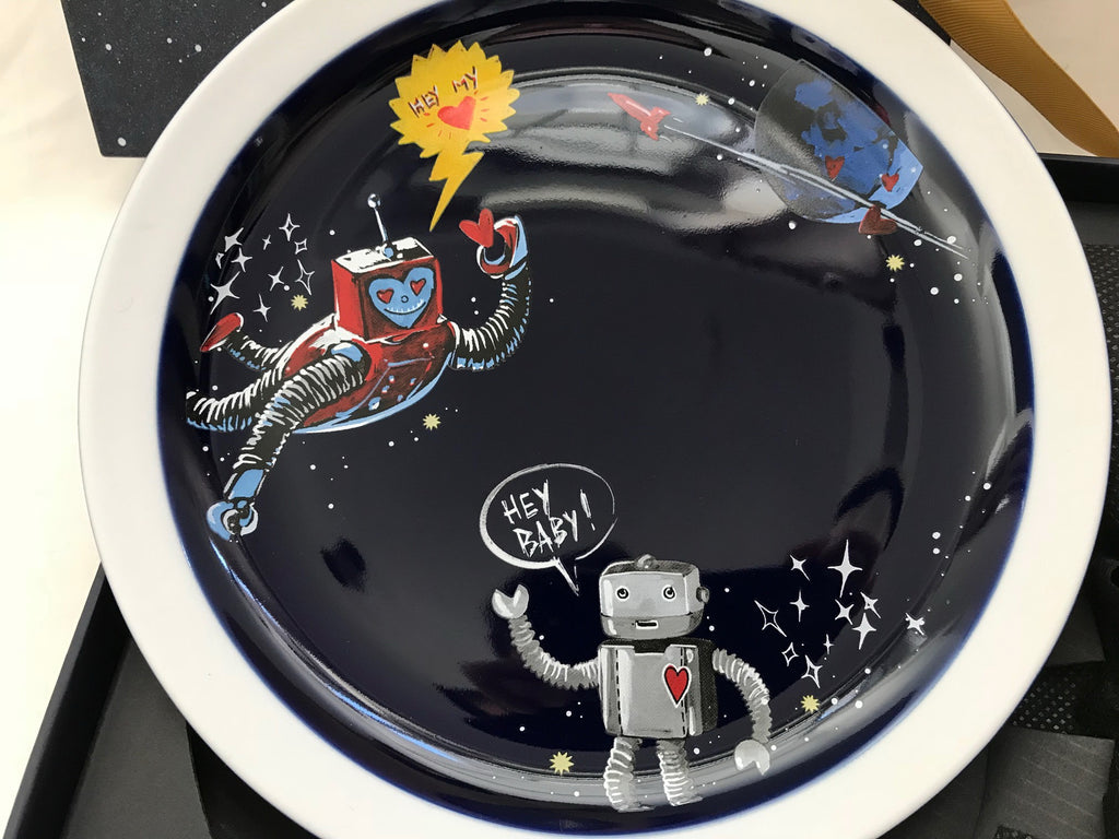 Dolce & Gabbana 2018 space cartoon porcelain plate dish box set